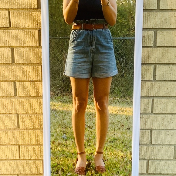 H&M High Rise Denim Shorts - Picture 7 of 15